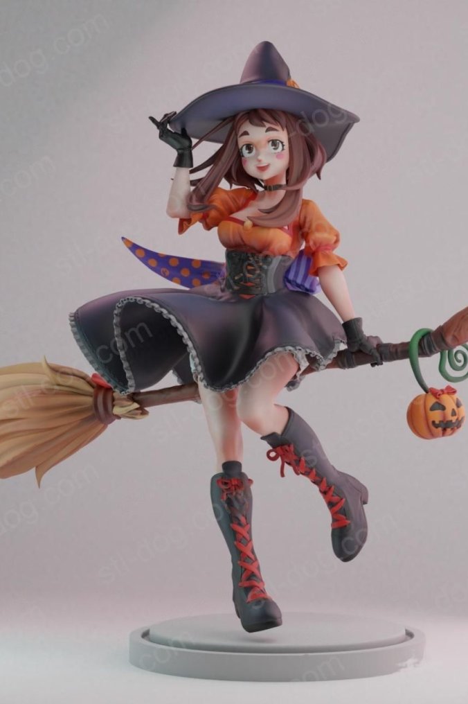 我的英雄学院  丽日御茶子 3D打印图纸